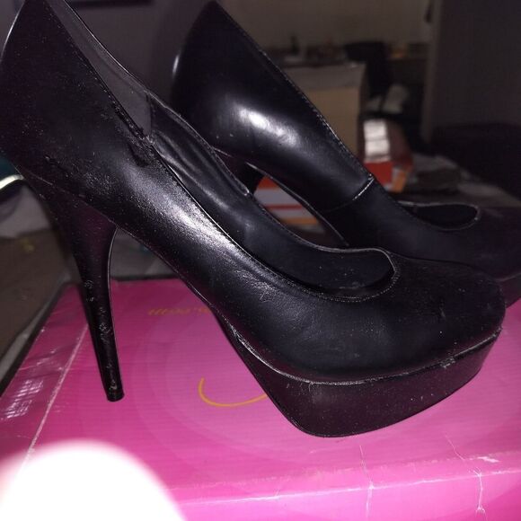 My Delights 4" Cone Heels, Blk - Picture 6 of 8